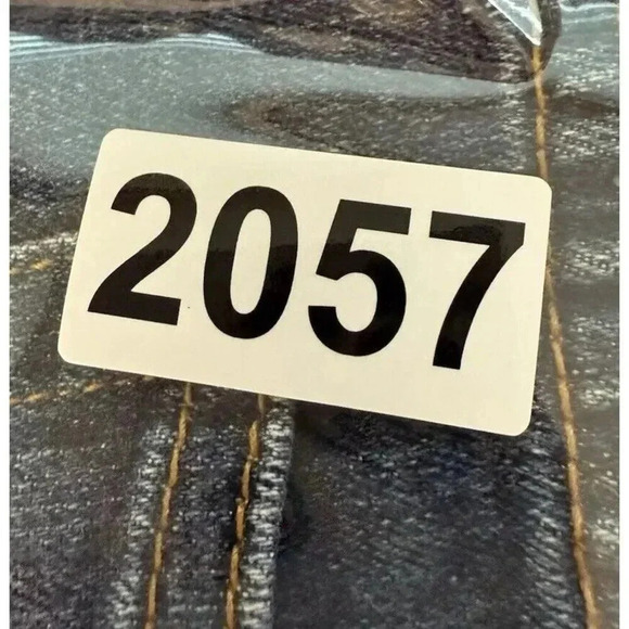 Old Navy Jeans Women's Sz 10 Long Boot Cut Low Waist Stretch Y2K Blue Denim - Picture 8 of 8